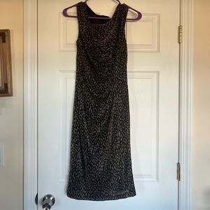 Vince Camuto Metallic Knit Bodycon Dress